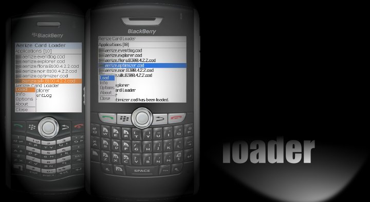  Aerize Card Loader - SD Card instalation utility for BlackBerry 